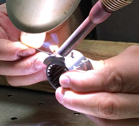 Vorteile beim Auftragschweissen