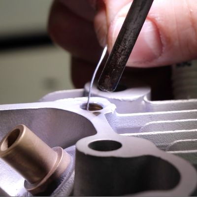 Gewinde reparieren, aufschweissen