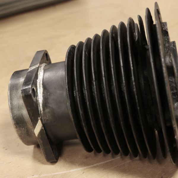 Laserschweissen Motorrad Zylinder