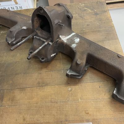 Auspuffkollektor Ford F 150, Jg. 1953