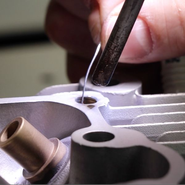 Laserschweissen ausgerissene Gewinde