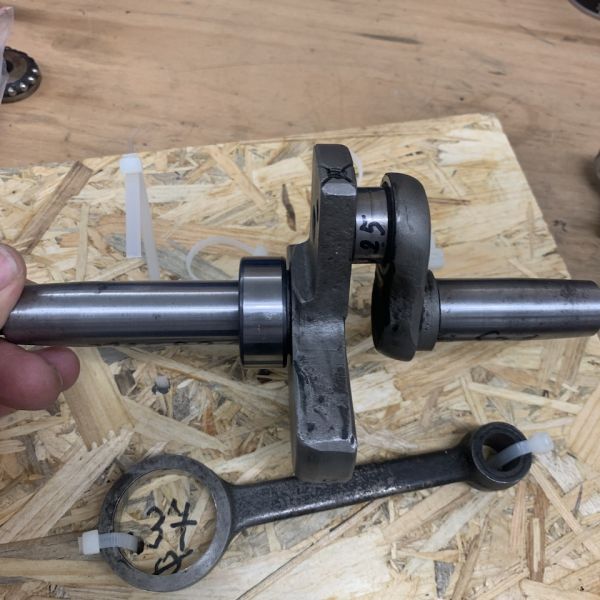 Kurbelwelle auftragschweissen DKW E 300