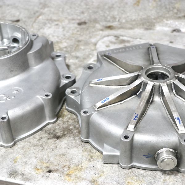 Laserschweissen MAG - Motosacoche-Motor