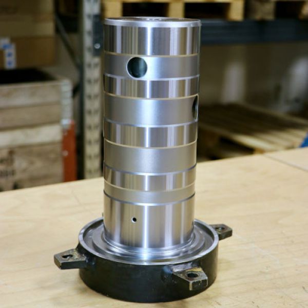 Reparatur Drehdurchführung