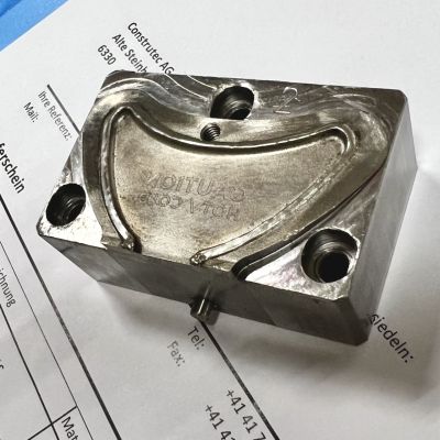 Formeinsatz Auftragschweissen