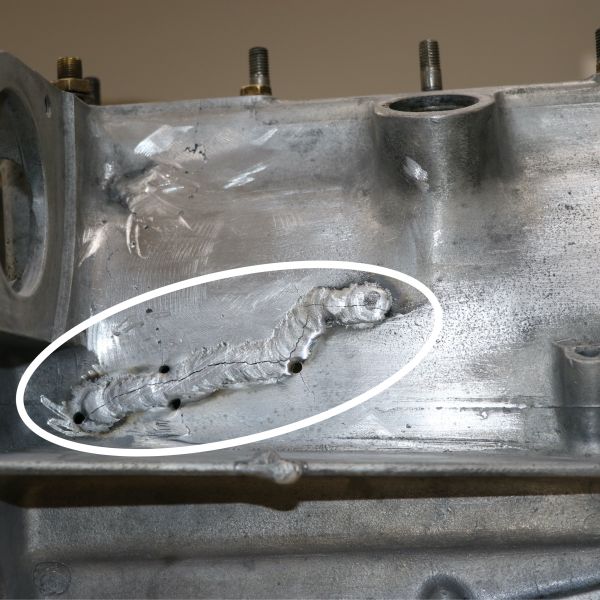 Motorblock laserschweissen Austin 7